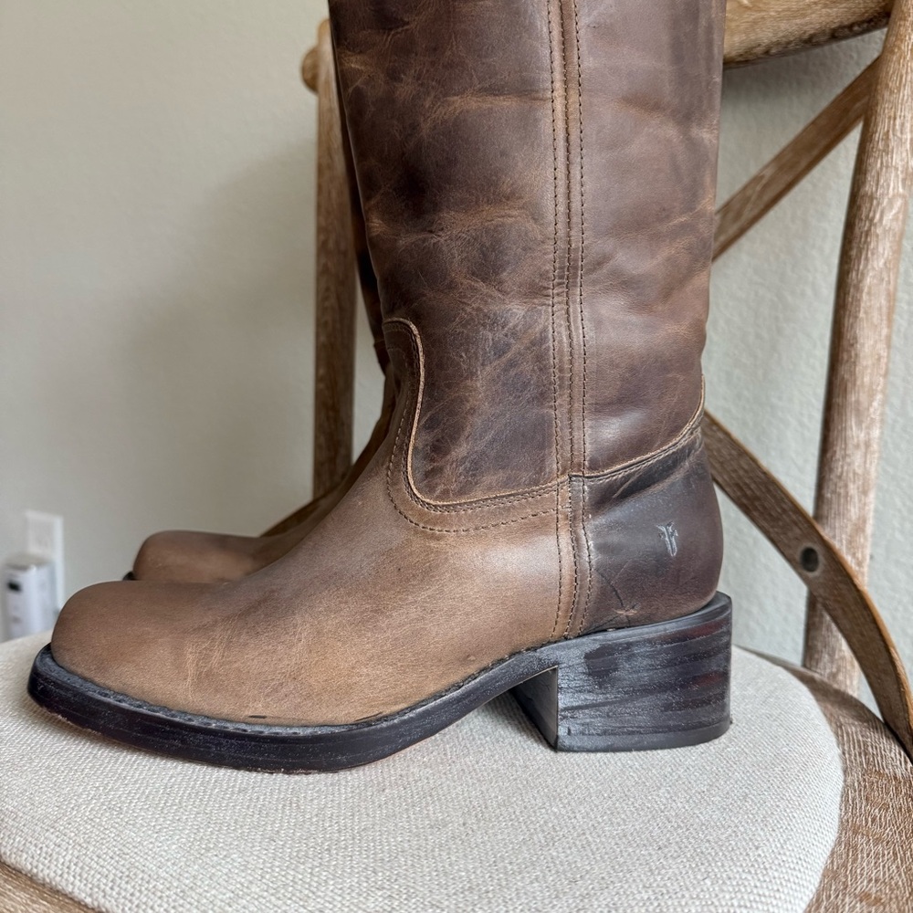 Frye For FP Campus 14L Boots Dusty taupe - Picture 5 of 10